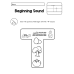 Alphabet Beginning Sound Activity Sheets (A-Z) | Toddler Phonics Sound Recognition Coloring Book | Early Literacy Morning Work Printable