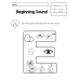Alphabet Beginning Sound Activity Sheets (A-Z) | Toddler Phonics Sound Recognition Coloring Book | Early Literacy Morning Work Printable