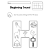 Alphabet Beginning Sound Activity Sheets (A-Z) | Toddler Phonics Sound Recognition Coloring Book | Early Literacy Morning Work Printable