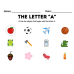 Alphabet Circle the Object Activity Sheets (A-Z) | Toddler Letter Sound Recognition Worksheets | Early Literacy Initial Sound Morning Work Printable