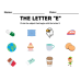 Alphabet Circle the Object Activity Sheets (A-Z) | Toddler Letter Sound Recognition Worksheets | Early Literacy Initial Sound Morning Work Printable