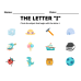 Alphabet Circle the Object Activity Sheets (A-Z) | Toddler Letter Sound Recognition Worksheets | Early Literacy Initial Sound Morning Work Printable
