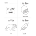 A to Z Alphabet Letter Tracing Worksheets | Preschool Handwriting Practice Worksheet Pack | Kids Uppercase and Lowercase Activity Book Digital Download PDF