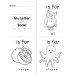 A to Z Alphabet Letter Tracing Worksheets | Preschool Handwriting Practice Worksheet Pack | Kids Uppercase and Lowercase Activity Book Digital Download PDF
