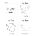 A to Z Alphabet Letter Tracing Worksheets | Preschool Handwriting Practice Worksheet Pack | Kids Uppercase and Lowercase Activity Book Digital Download PDF