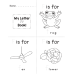 A to Z Alphabet Letter Tracing Worksheets | Preschool Handwriting Practice Worksheet Pack | Kids Uppercase and Lowercase Activity Book Digital Download PDF