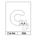 A to Z Alphabet Coloring Book Worksheets | Preschool Letter Recognition Activity Pages | Toddler Early Literacy Animal and Object Coloring Sheets Digital Download PDF