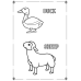 A to Z Alphabet and Beginning Sounds Coloring Book Worksheets | Preschool Letter Recognition Activity Pages | Toddler Early Literacy ABC Initial Sound Object Coloring Sheets Digital Download PDF