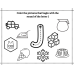 Trace Letter and Color the Beginning Sound Worksheet A-Z Printable PDF | Alphabet Activity for Preschool, Kindergarten & 1st Grade