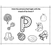 Trace Letter and Color the Beginning Sound Worksheet A-Z Printable PDF | Alphabet Activity for Preschool, Kindergarten & 1st Grade