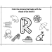 Trace Letter and Color the Beginning Sound Worksheet A-Z Printable PDF | Alphabet Activity for Preschool, Kindergarten & 1st Grade