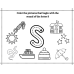 Trace Letter and Color the Beginning Sound Worksheet A-Z Printable PDF | Alphabet Activity for Preschool, Kindergarten & 1st Grade