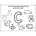 Trace Letter and Color the Beginning Sound Worksheet A-Z Printable PDF | Alphabet Activity for Preschool, Kindergarten & 1st Grade