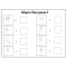 Trace Letter and Color the Beginning Sound Worksheet A-Z Printable PDF | Alphabet Activity for Preschool, Kindergarten & 1st Grade