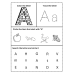 Color the Letter, Trace the Letter, Circle the Beginning Sound & Search the Letter Worksheet A-Z Printable PDF | Alphabet Activity for Preschool, Kindergarten & 1st Grade