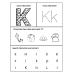 Color the Letter, Trace the Letter, Circle the Beginning Sound & Search the Letter Worksheet A-Z Printable PDF | Alphabet Activity for Preschool, Kindergarten & 1st Grade