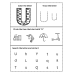 Color the Letter, Trace the Letter, Circle the Beginning Sound & Search the Letter Worksheet A-Z Printable PDF | Alphabet Activity for Preschool, Kindergarten & 1st Grade