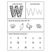Color the Letter, Trace the Letter, Circle the Beginning Sound & Search the Letter Worksheet A-Z Printable PDF | Alphabet Activity for Preschool, Kindergarten & 1st Grade