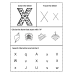 Color the Letter, Trace the Letter, Circle the Beginning Sound & Search the Letter Worksheet A-Z Printable PDF | Alphabet Activity for Preschool, Kindergarten & 1st Grade