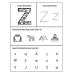 Color the Letter, Trace the Letter, Circle the Beginning Sound & Search the Letter Worksheet A-Z Printable PDF | Alphabet Activity for Preschool, Kindergarten & 1st Grade