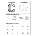 Color the Letter, Trace the Letter, Circle the Beginning Sound & Search the Letter Worksheet A-Z Printable PDF | Alphabet Activity for Preschool, Kindergarten & 1st Grade
