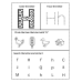 Color the Letter, Trace the Letter, Circle the Beginning Sound & Search the Letter Worksheet A-Z Printable PDF | Alphabet Activity for Preschool, Kindergarten & 1st Grade