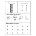 Color the Letter, Trace the Letter, Circle the Beginning Sound & Search the Letter Worksheet A-Z Printable PDF | Alphabet Activity for Preschool, Kindergarten & 1st Grade