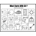 Circle the Object That Begins with the Letter A-Z | Printable Worksheets for Preschool & Kindergarten