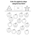 Color the Object by Shape Worksheets | Printable Shape Recognition with Answer Key Activity