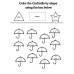 Color the Object by Shape Worksheets | Printable Shape Recognition with Answer Key Activity