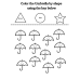 Color the Object by Shape Worksheets | Printable Shape Recognition with Answer Key Activity