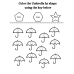 Color the Object by Shape Worksheets | Printable Shape Recognition with Answer Key Activity