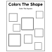 Color the Shape Worksheets for Preschool & Kindergarten Kids | Shape Coloring Activity