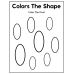 Color the Shape Worksheets for Preschool & Kindergarten Kids | Shape Coloring Activity