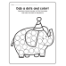 Letter Tracing Worksheets A-Z | Dot Marker Fill-in-the-Circle Alphabet Practice Pages for Preschool & Kindergarten
