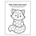 Letter Tracing Worksheets A-Z | Dot Marker Fill-in-the-Circle Alphabet Practice Pages for Preschool & Kindergarten