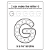 Letter Tracing Worksheets A-Z | Dot Marker Fill-in-the-Circle Alphabet Practice Pages for Preschool & Kindergarten