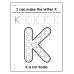 Letter Tracing Worksheets A-Z | Dot Marker Fill-in-the-Circle Alphabet Practice Pages for Preschool & Kindergarten