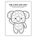 Letter Tracing Worksheets A-Z | Dot Marker Fill-in-the-Circle Alphabet Practice Pages for Preschool & Kindergarten