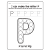 Letter Tracing Worksheets A-Z | Dot Marker Fill-in-the-Circle Alphabet Practice Pages for Preschool & Kindergarten