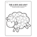 Letter Tracing Worksheets A-Z | Dot Marker Fill-in-the-Circle Alphabet Practice Pages for Preschool & Kindergarten