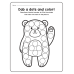 Letter Tracing Worksheets A-Z | Dot Marker Fill-in-the-Circle Alphabet Practice Pages for Preschool & Kindergarten