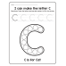 Letter Tracing Worksheets A-Z | Dot Marker Fill-in-the-Circle Alphabet Practice Pages for Preschool & Kindergarten