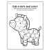 Letter Tracing Worksheets A-Z | Dot Marker Fill-in-the-Circle Alphabet Practice Pages for Preschool & Kindergarten