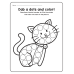 Letter Tracing Worksheets A-Z | Dot Marker Fill-in-the-Circle Alphabet Practice Pages for Preschool & Kindergarten