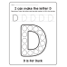 Letter Tracing Worksheets A-Z | Dot Marker Fill-in-the-Circle Alphabet Practice Pages for Preschool & Kindergarten