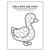 Letter Tracing Worksheets A-Z | Dot Marker Fill-in-the-Circle Alphabet Practice Pages for Preschool & Kindergarten