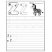 Letter Tracing Worksheets A-Z | Alphabet Handwriting Practice Pages for Preschool & Kindergarten | Printable A to Z Tracing Sheets