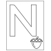 Alphabet Coloring Book A-Z | Word Worksheet for Preschool & Kindergarten Alphabet Learning Activities