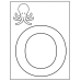 Alphabet Coloring Book A-Z | Word Worksheet for Preschool & Kindergarten Alphabet Learning Activities